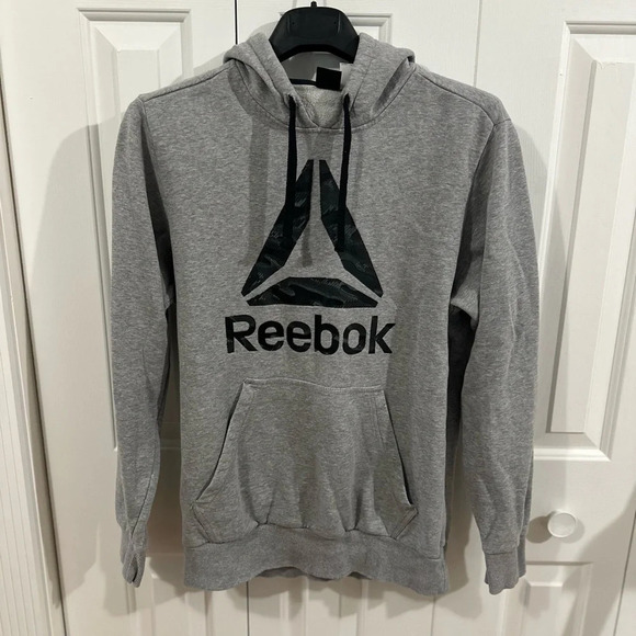 Reebok Hoodie Gray - Picture 1 of 5